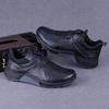Trendy Leather Shoes Men Original Rotary Buckle Sneaker Casual Cowhide Menswear Loafers Business Outdoor Hiking Trekking Sports