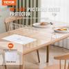 VEVOR Plastic Table Cover, 40 x 80 Inch 2.0 mm Thick Clear Table Protector, Rectangle PVC Desk Mat