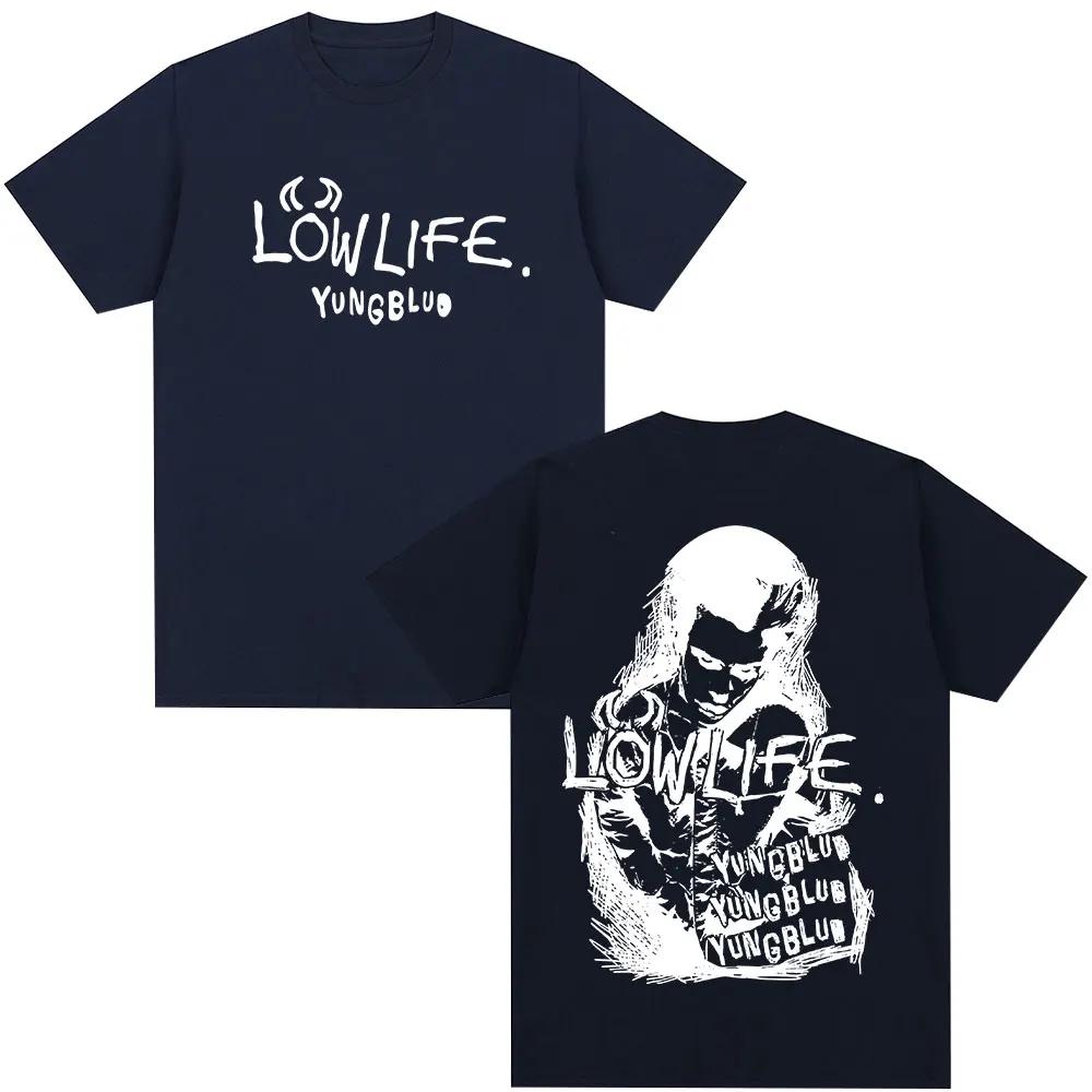 Yungblud Lowlife Album T-Shirts s Damenbekleidung Mode Kurzarm T Hochwertiges Lässiges Oversized T-Shirt