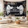 Rammstein Wall Tapestry, Soft Fabric Wall Hanging, Decorative Backdrop For Bedroom Home Wall Art