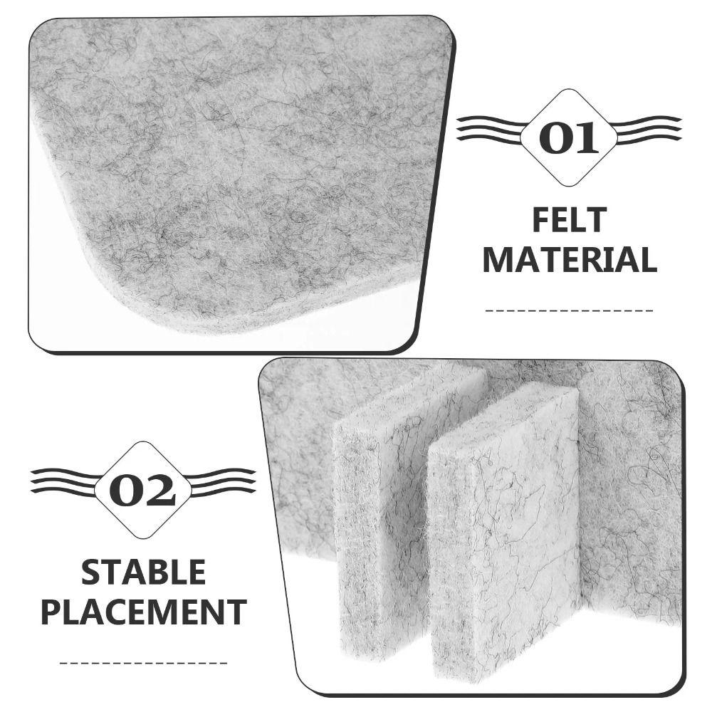 Acoustic Student Desk Divider Felt Thickened Dining Table Isolation Board Privacy Panel for Student Desktops in Classroom