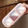 3Compartment Leak Proof Stainless Steel Snack Containers with Lid Small Food Lunch Box for Travel Picnic Camping