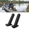 2Pcs Embedded Fishing Brackets Nylon Kayak Rod Holder Portable Flush Mount Fishing Rod Holder for Kayak Boat