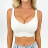 Damen Übergröße Nahtloser Push-Up Hebe-Stütz-Komfort-BH