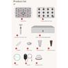 Zerstäubendes hydroponisches Anbausystem-Kit 12-Töpfe Indoor Smart Kräutergarten Pflanzgefäß