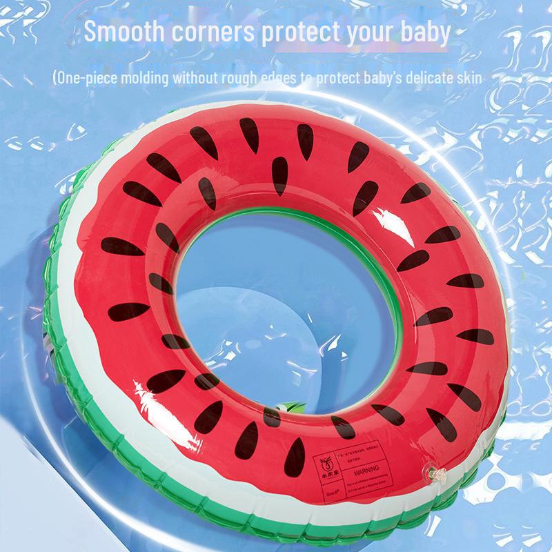 Cartoon Print Inflatable Swimming Ring - Available in Kids and Adults Sizes