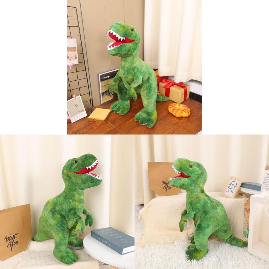 Rex Cartoon Tyrannosaurus Animal Stuffed Doll Dinosaur Plush Toy Gift Birthday