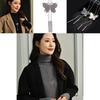 Elegant Butterfly Necklace For Women Long Fashion Sweater Chain Vintage Accessory