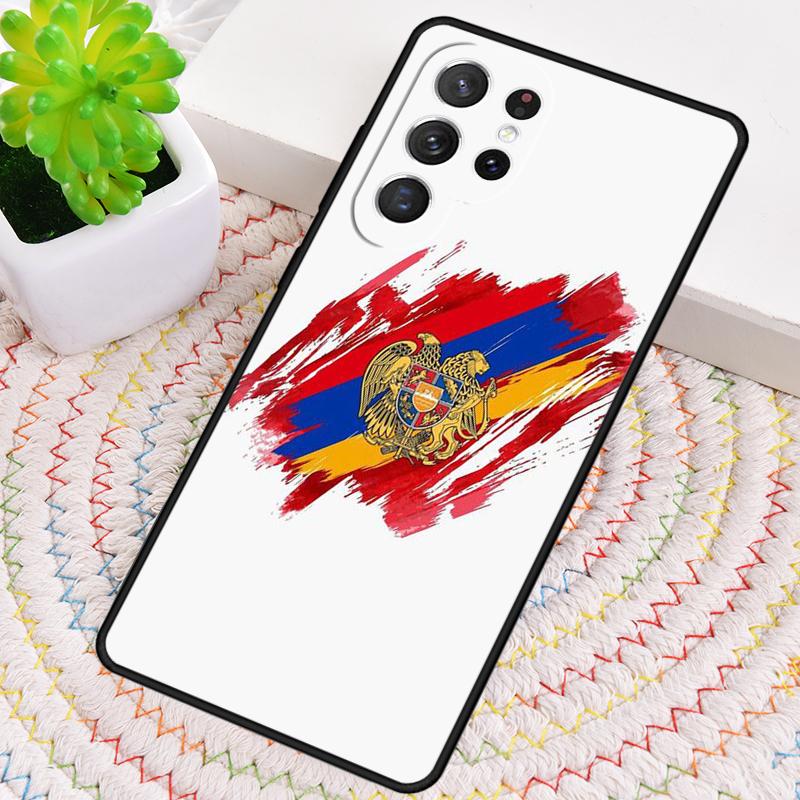 Armenia Armenian Flag Phone Case for Samsung Galaxy Note 10 Pro S26 Ultra S23 S24 FE S25 S21 S22 PLUS Shockproof Cove