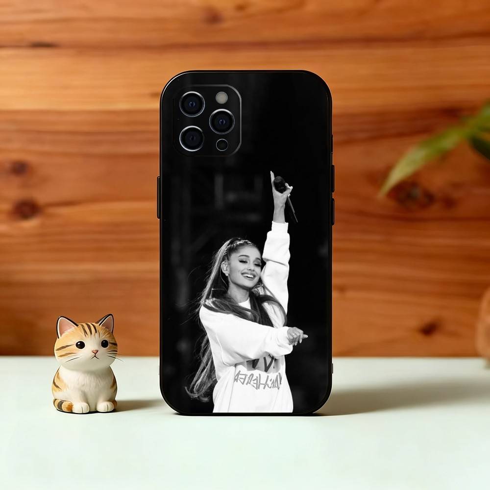 

AG A-Aesthetic Phone Case For iPhone 17, 16,15,14,13,12,11 Plus,Pro Max, Others Soft Black Cover iPhone16se4