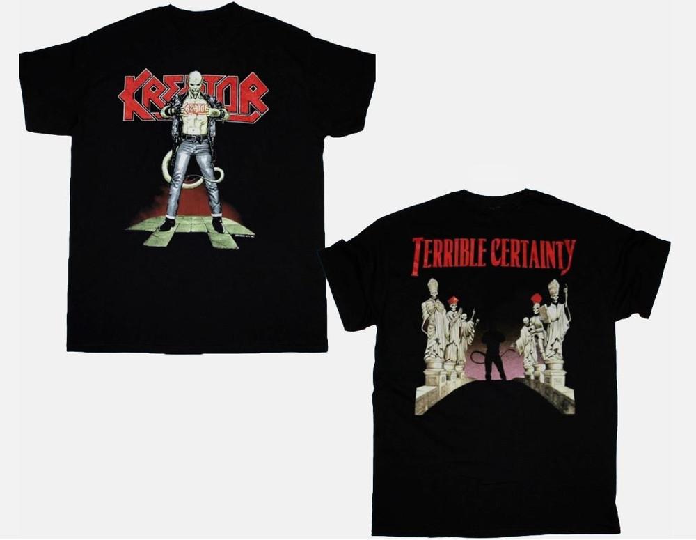 KREATOR Terrible Certainty 1991 New BlackTShirt Unisex T-Shirt L