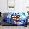 Home decoration plush Throw Sofa blanket Bedspread bed fluffy soft blankets decor Plaid Modern simple Merry Christmas winter