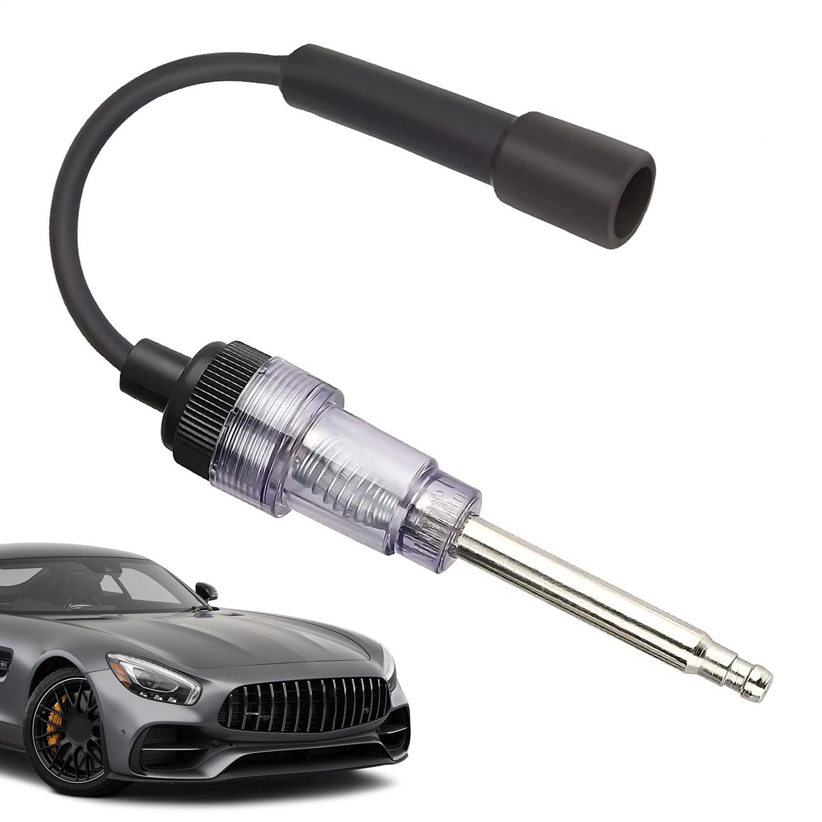 Тестер искрообразования Детектор двигателя мотоцикла Эффективный тестер свечей зажигания двигателя Многофункциональный Автомобильный внешний CN