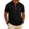 Men's Summer Short Sleeve Golf Shirt, Breathable Casual Beach Top, Wicking Business Casual T-Shirt