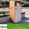 Stainless Steel Outdoor Trash Bin for Hotels, Parks, and Malls