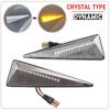 For Renault MK4 Vel Satis Wind Avantime Megane 2 Scenic 2 Espace 4 Dynamic Blinker LED Turn Signal Side Marker Lamp Car