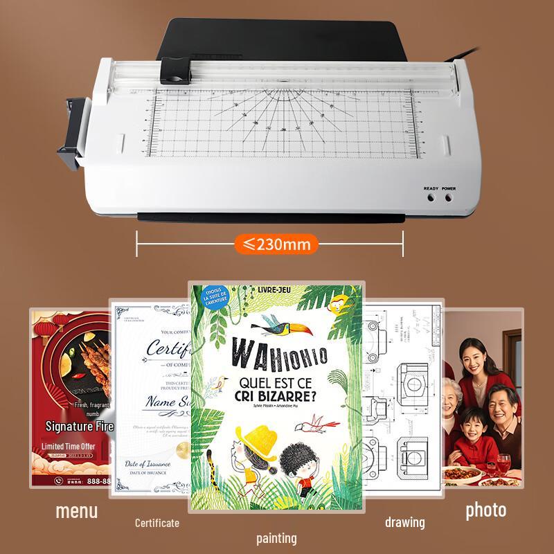 3-in-1 A4 Laminator for Home and Office CN Plug (adapter Included)