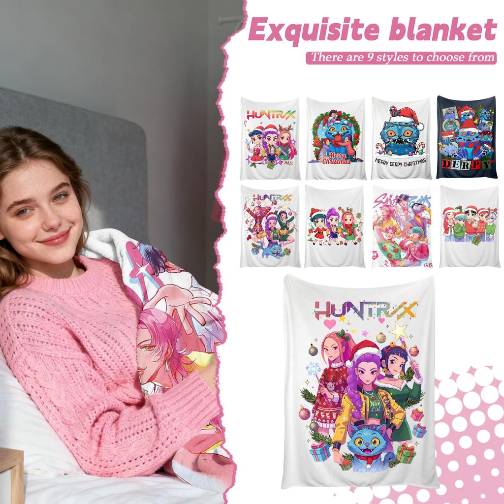 Soft Blankets, Super Comfortable Sofa Blankets, Leg-covering Blankets, And Peripheral Blankets As Fan Support Gifts,30x40 Inches