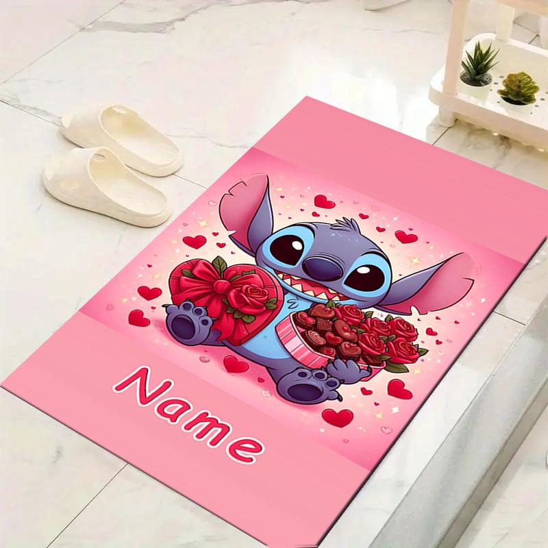 Custom 1Pc Lilo Stitch Adventure Rug Office Carpet Indoor Outdoor Entrance Doormat Nonslip Soft And Comfortable Living Room D916290