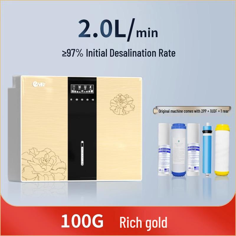 Household RO Water Purifier & Descaler - Direct Drink Tap Filter, Self-Priming