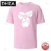Gorilla Face Funny Print Tees Summer Soft Tees For Unisex Unisex 100cotton Oneck Oversize Casual Short Sleeved Streetwear Basic Top