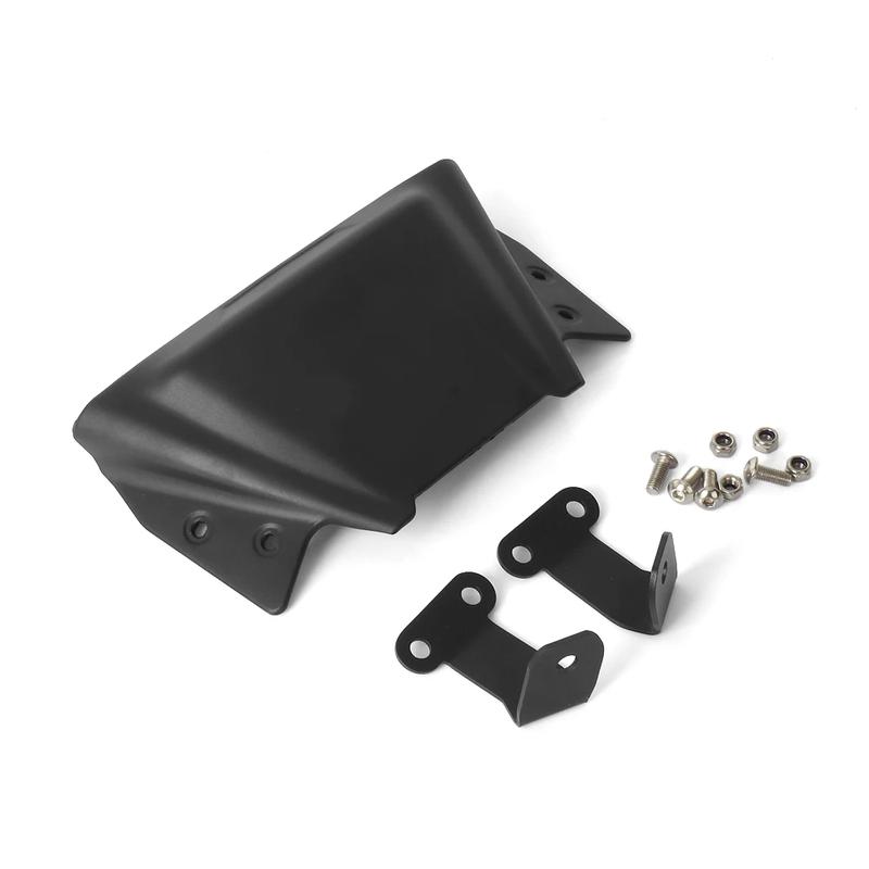 New Motorcycle Windscreen Windshield Fly Wind Deflector Screen Black Kit For Honda CB 650R CB650R CB 650 R 2019-2023