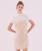 Deliscent Back String Dress [Beige]