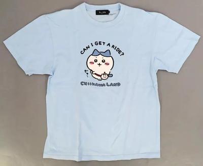 Hachiware Noreru? T-Shirt Hellblau XL Chiikawa Preisgröße XL