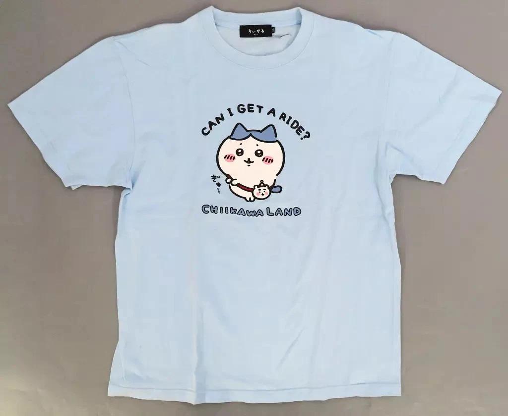 

Hachiware Noreru T-shirt Light Blue XL Chiikawa Prize Size XL 4XL