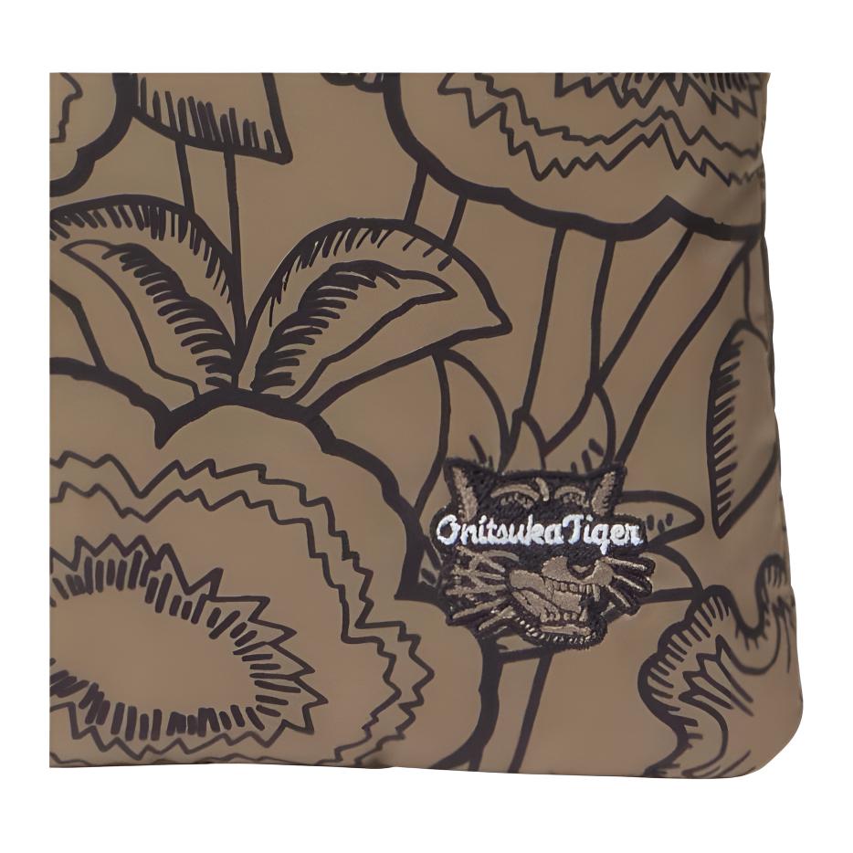 Unisex Bag Onitsuka Tiger Label Crossbody Bag, Shoulder Bag Regular Unisex Light Brown