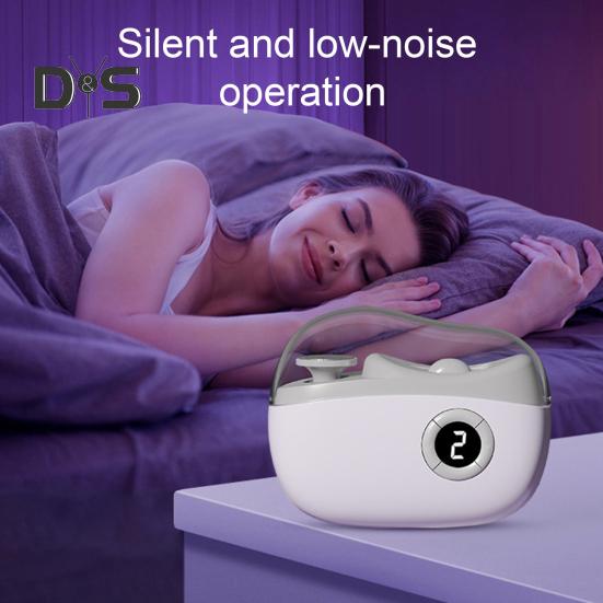 Elektrisk nagelklippare polerare med LED-lampa 3-hastigheter uppladdningsbar 2-i-1 automatisk nagelfil baby barn vuxna seniorer manikyr trimmer