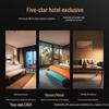 Wall-Mounted High-Power Hotel Hair Dryer - No Drilling Needed, Ideal for Home Use.
