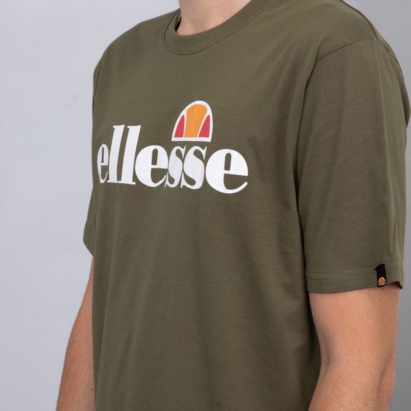T-skjorte stor logo vanlig rund hals Herre ELLESSE