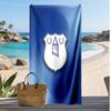 מגבת חוף עם הדפס כדורגל של אברטון, מגבת גדולה רכה מתייבשת במהירות לקמפינג חוף שחייה