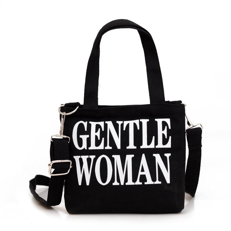 

Fashionable Large Capacity Tote Bag For Women In Trendy Korean Style Made Of Durable Canvas чёрный