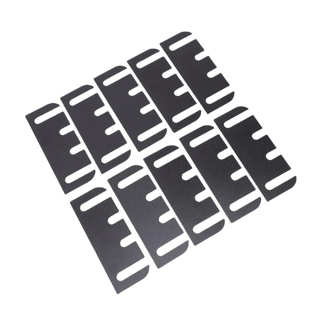 Door Hinge Shim Fine Tuning 5Celsius8 Inch Radius Corner PVC Hardware Door Hinge Spacer for Repairing