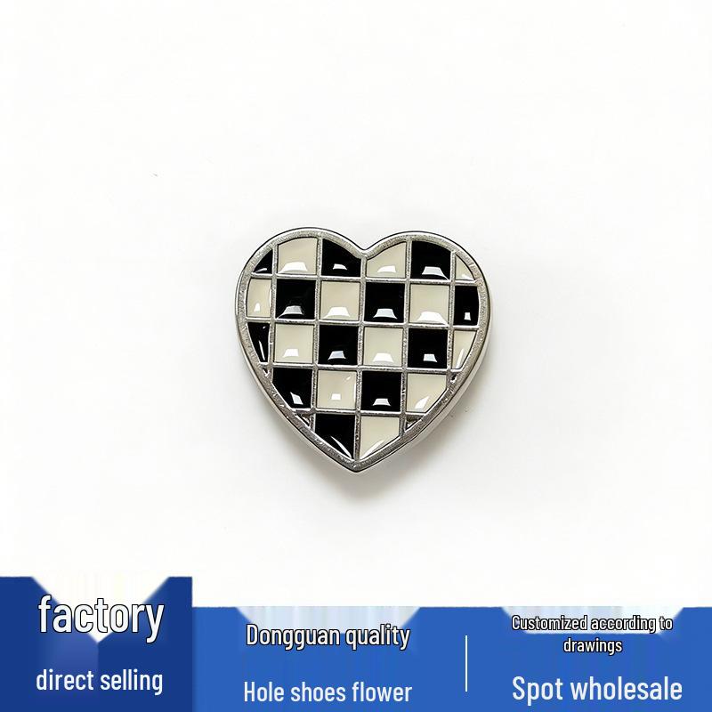 Metal Flower Shoe Decoration Buckles for Hole Shoes