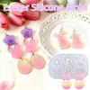 Non-stick Easter Silicone Mold Non-toxic Jewelry Mould Earring Casting Mould  Candle Making