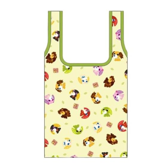 eco bag pattern Ocha-inu all-over
