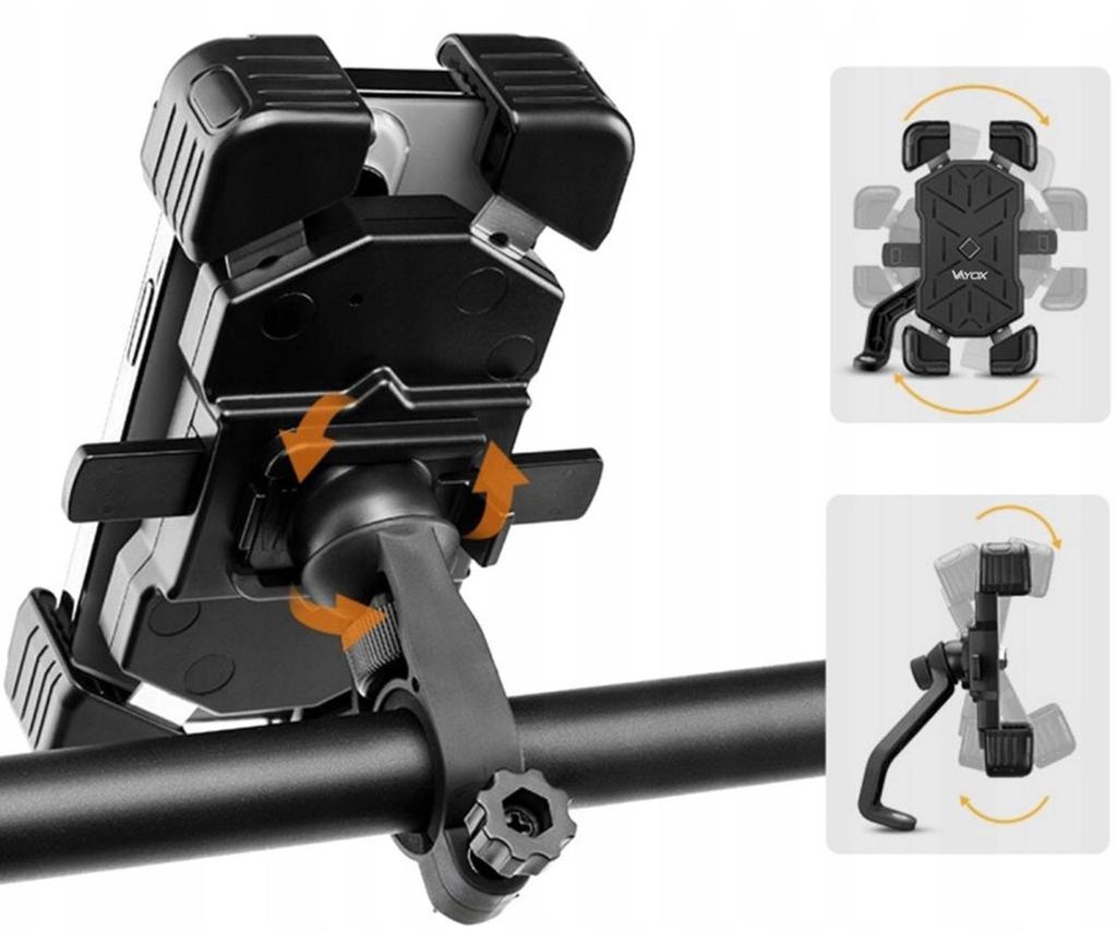 Vayox Va0344 Motorcycle Phone Holder For Handlebar Bike