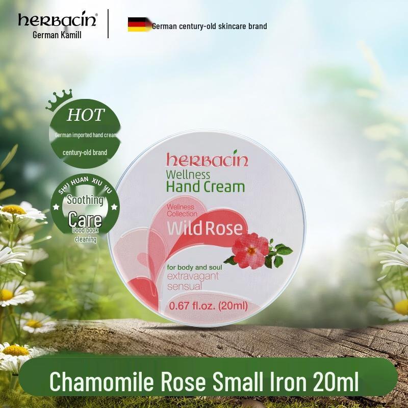 Herbacin Kamille Rose Hand Cream 20ml