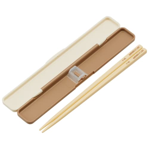 Skater Chopsticks Chopsticks Box Set 18cm Antibacterial Lisa and Gaspard Made in Japan ABC3AG-A