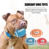 OUNONA Rugby Ball Puppy Dog Play Set of Latex Dog Squeaky Rugby Perfect for Outdoor Play Toys, Supplies, Toys, 3, Balls,