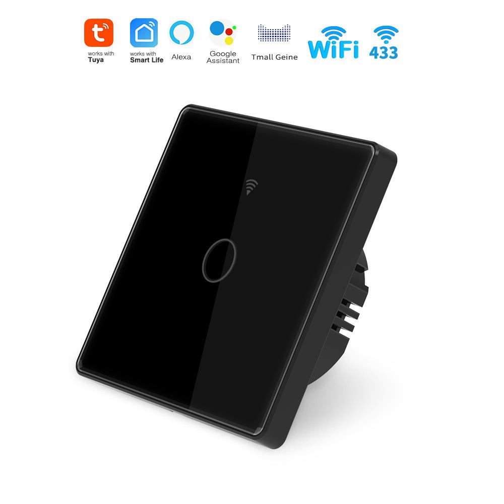 Graffiti Smart WiFi Glass Touch Switch with Alexa Voice Control