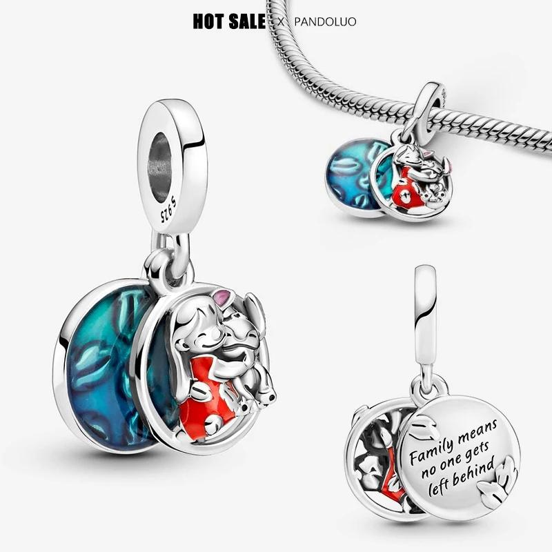 New In Charm  Cheshire Cat Charm Beads Suitable For Original Women Stitch Bracelet Necklace Pendant Jewelry Holiday Gifts