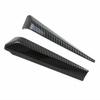 For C-HR CHR 2016-2022 Carbon Fiber 2PCS Door Window A Pillar Post Cover Trim