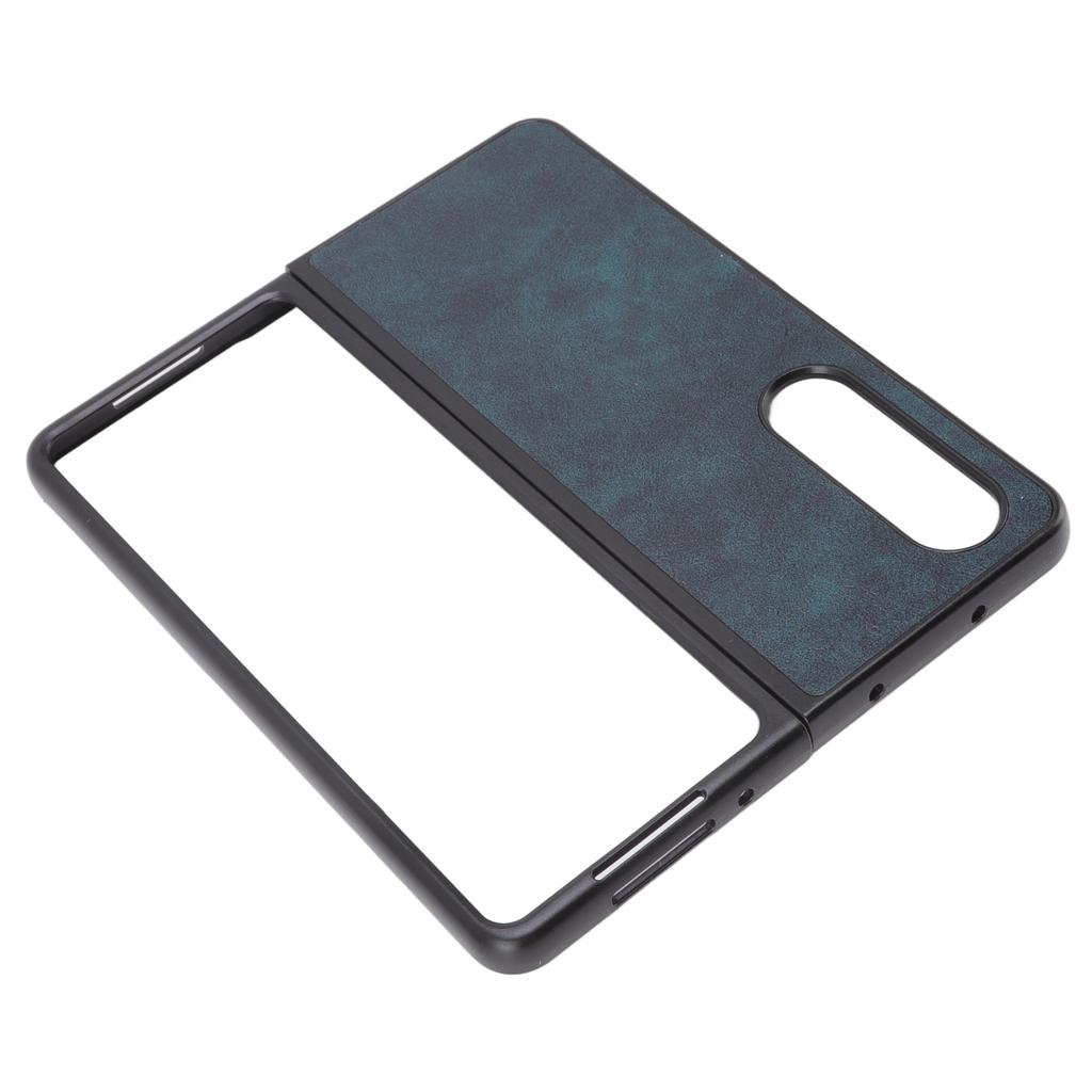 Klapphülle Kratzfest Stoßfest Synthetisches Leder Handyhülle für Galaxy Z FOLD 4