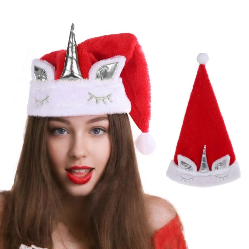 Office Party Christmas Hat Family Gathering Holiday Hat Funny Costume Accessory for Winter Celebrations and Casual Wear