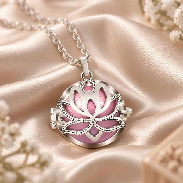 Lotus-Schwangerschafts-Bola mit rosa Glocke