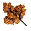 12pcs Artificial Maple Leaf Branch Waterproof Greenery Plants Foliage for Landscape Tree Making Home Decoration Outdoor Project